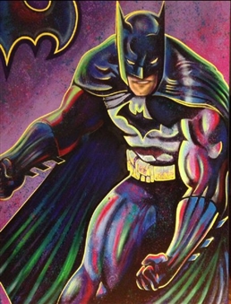 Bill Lopa Original Batman Artwork, 30x40” Canvas